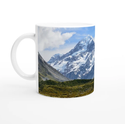 Vit keramisk mugg 325 ml