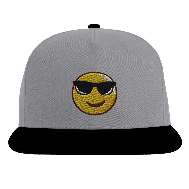 Snapback-keps med platt skärm