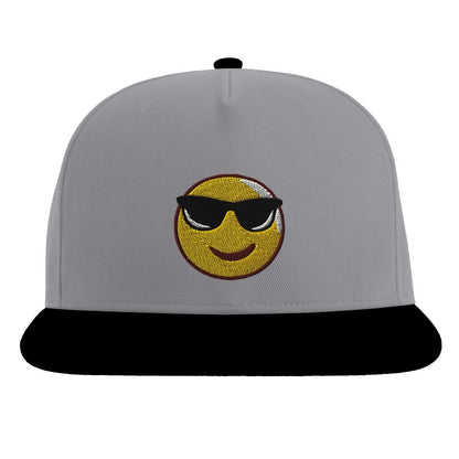 Snapback-keps med platt skärm