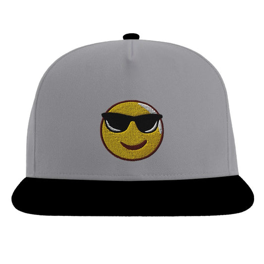 Snapback-keps med platt skärm